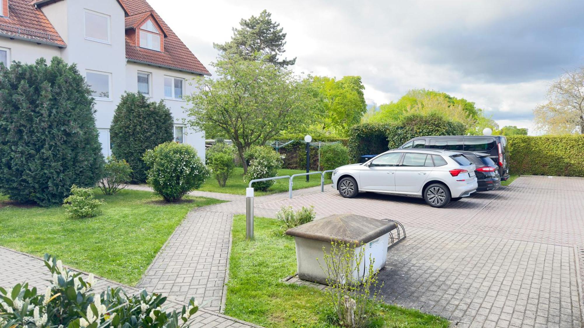 Fewo Am Park - 4P, Boxspringbett, Balkon, Smarttv, Gesundbrunnen, Familienfreundlich Halle  Exteriér fotografie